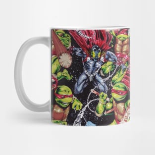 Spawn and TMNT Team-Up Mug